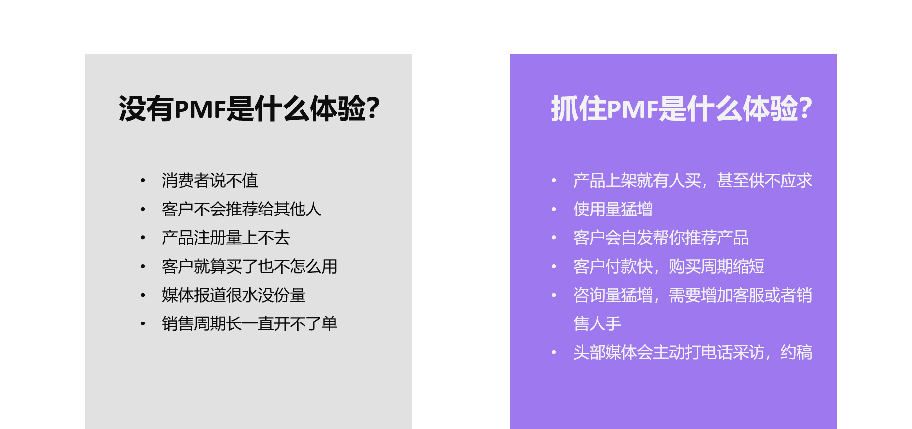 有关PMF的实战洞察 | PMM实战笔记