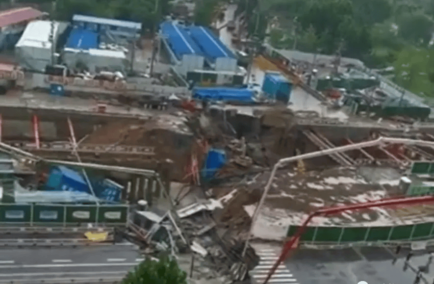 深圳一施工现场发生坍塌<strong></p>
<p>号码币</strong>,13名作业人员失联