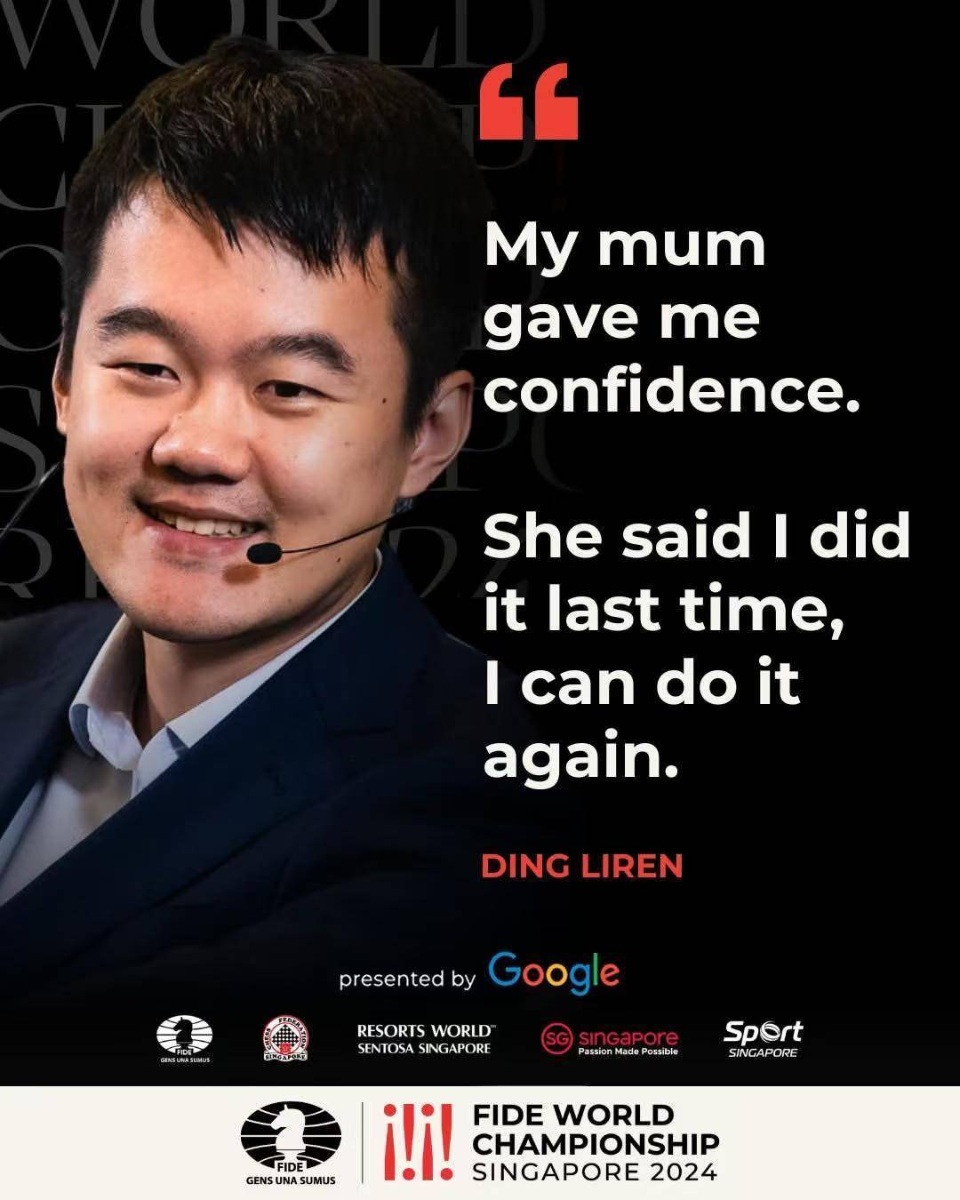 国际象棋世界冠军赛丨教科书级名场面<strong></p>
<p>坐以待币</strong>！来自棋王丁立人的最强反击