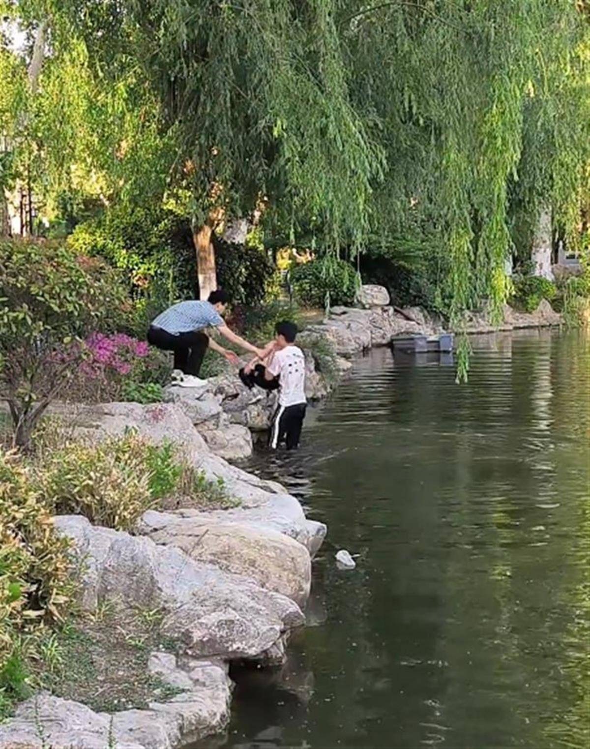 徐州一女童落水被救起<strong></p>
<p>叁币财经</strong>，家长赶来先责怪孩子，救人者：家长当时吓坏了，后来已道谢