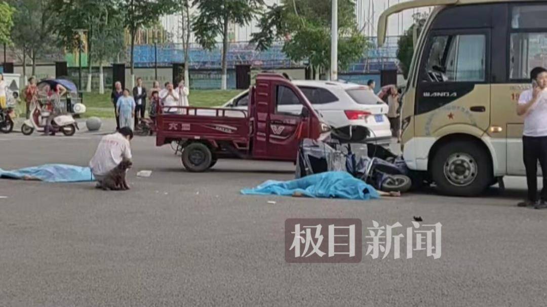 重庆两老人送娃上学在校门口被撞身亡<strong></p>
<p>币帛</strong>，肇事司机已被控制