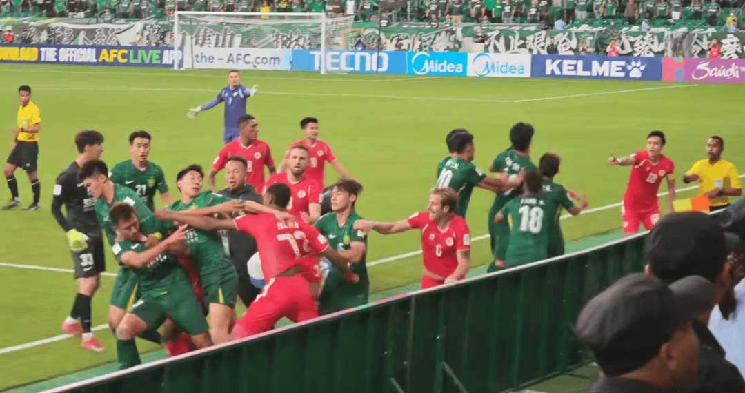 北京国安亚冠赛场爆发冲突<strong></p>
<p>币友圈</strong>，场面十分混乱
