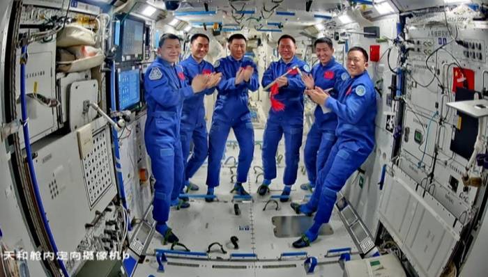 神舟二十号航天员返回任务正有序推进<strong></p>
<p>合约币行情</strong>,空间站组合体状态正常