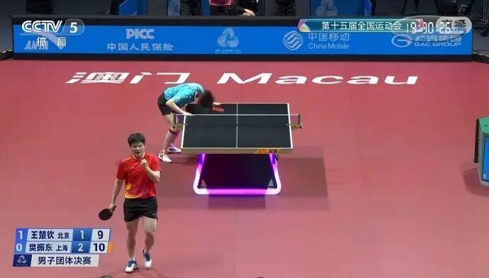王楚钦回应输球樊振东后用头撞球台：不要注意不重要的细节